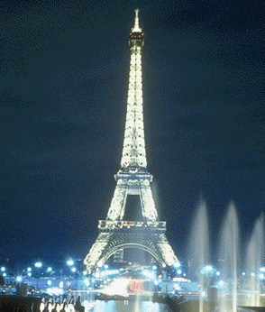 Night time in Paris...